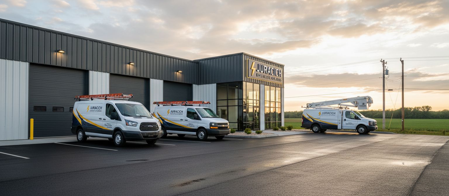 Juracich Electrical - Complete facility and fleet rendering