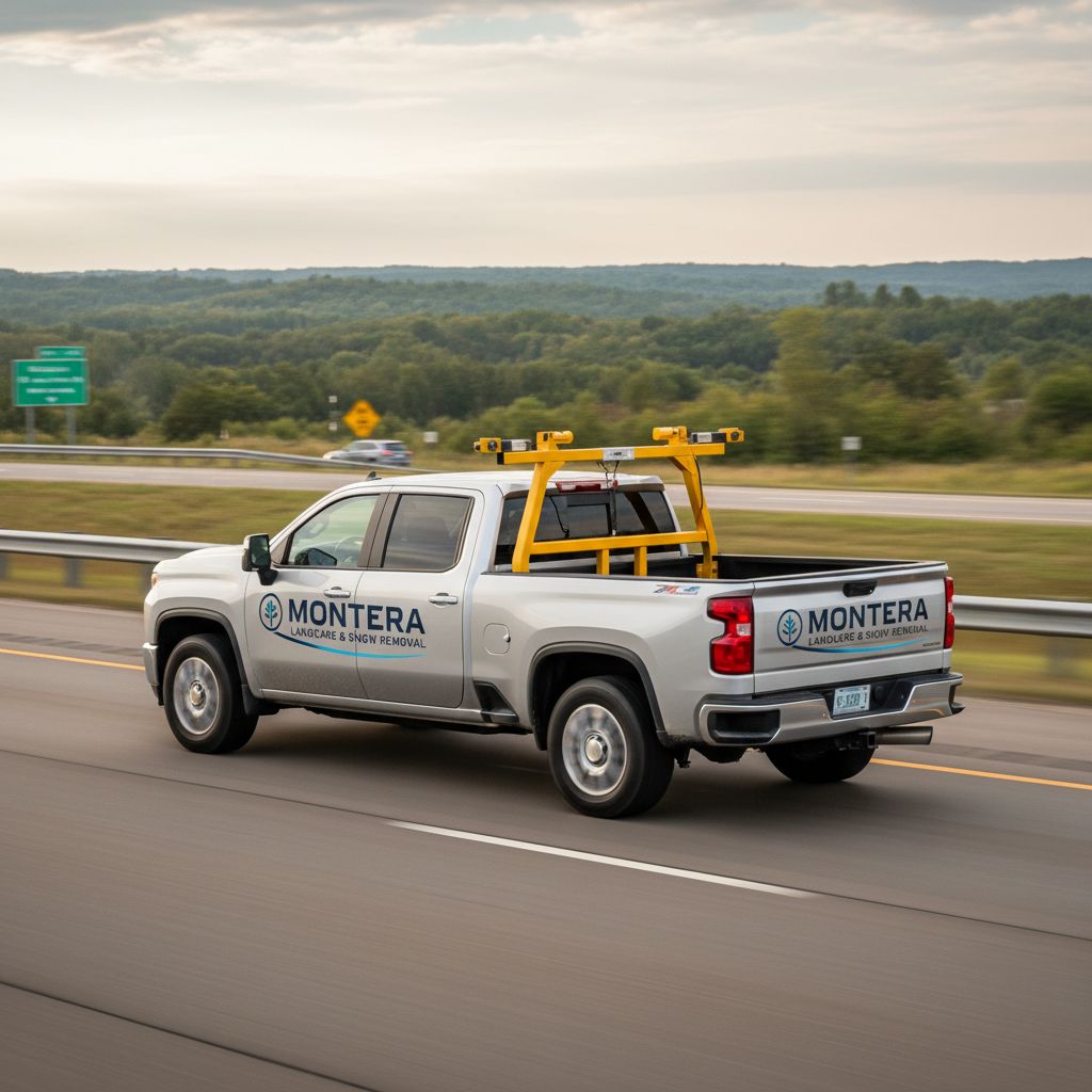 Pickup truck wrap design - commercial vehicle branding visualization