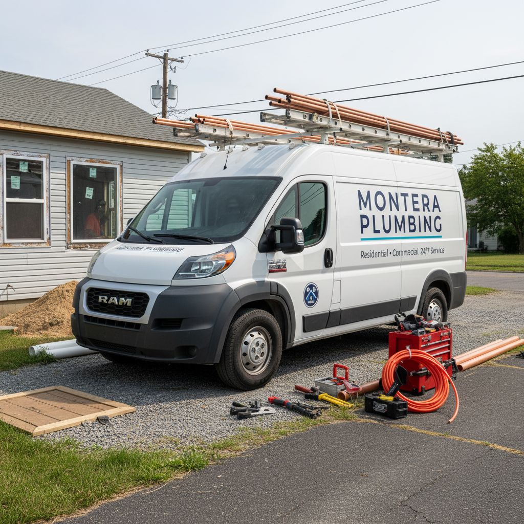 Service van wrap design - commercial vehicle branding visualization