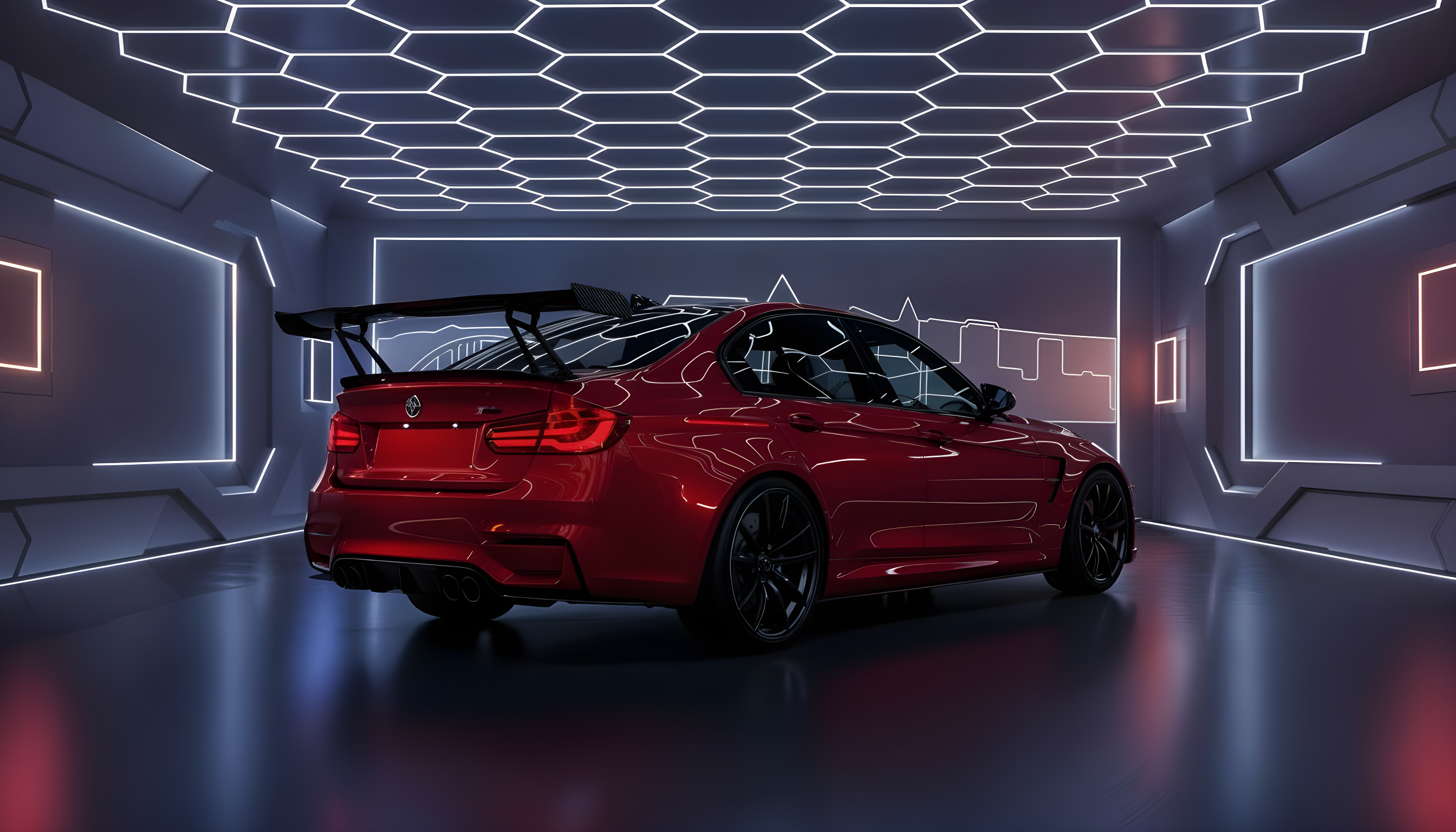 Vehicle after customization - AI-generated car modification visualization